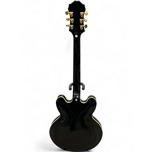 Used Epiphone Sheraton II Pro Ebony Hollow Body Electric Guitar