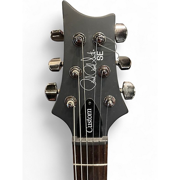 Used PRS SE Custom 24 LAKE BLUE MIDNIGHT BURST Solid Body Electric Guitar