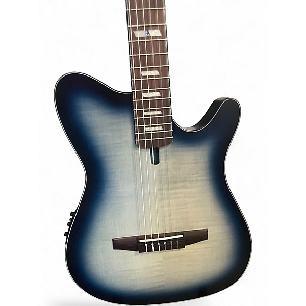 Used 2025 Ibanez FRH20FMN Cosmic Blue Sunburst Acoustic Electric Guitar