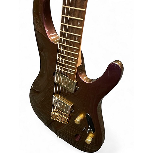 Used Ibanez SML721 rose gold chameleon Solid Body Electric Guitar