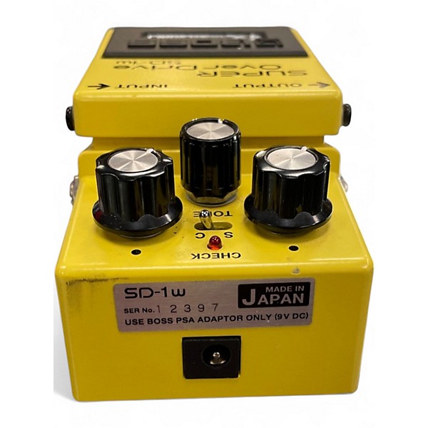 Used BOSS SD1W Super Overdrive Waza Craft Effect Pedal