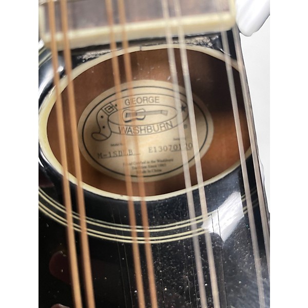 Used Washburn M1SDL Black Mandolin