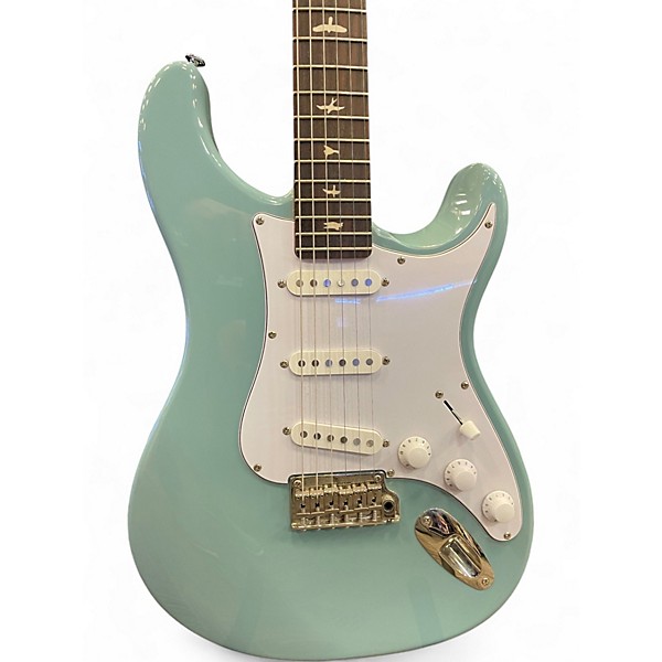 Used PRS SE Silver Sky Stone Blue Solid Body Electric Guitar