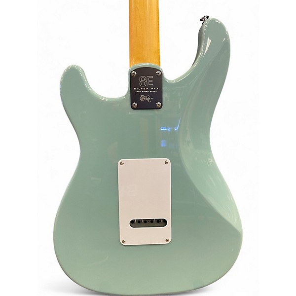 Used PRS SE Silver Sky Stone Blue Solid Body Electric Guitar