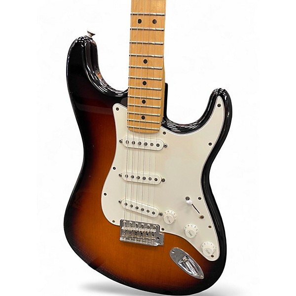 Used Fender American Special Stratocaster 2 Tone Sunburst Solid Body Electric Guitar