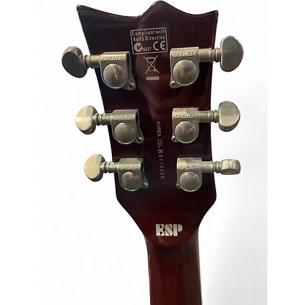 Used 2007 ESP ltd ec400vf Tobacco Burst Solid Body Electric Guitar