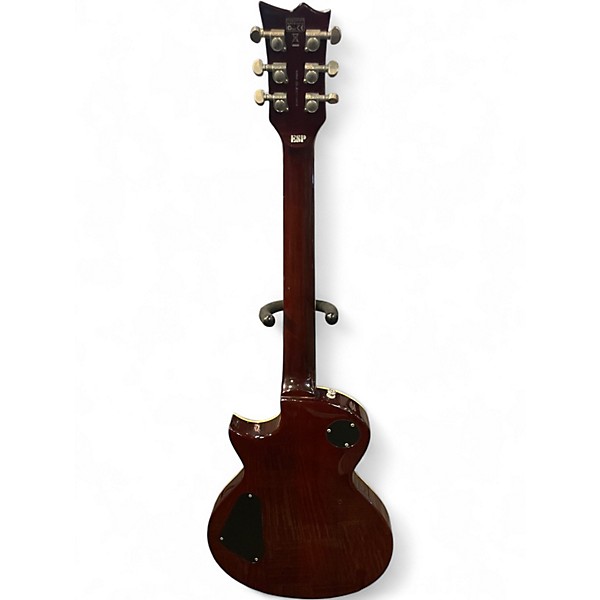 Used 2007 ESP ltd ec400vf Tobacco Burst Solid Body Electric Guitar