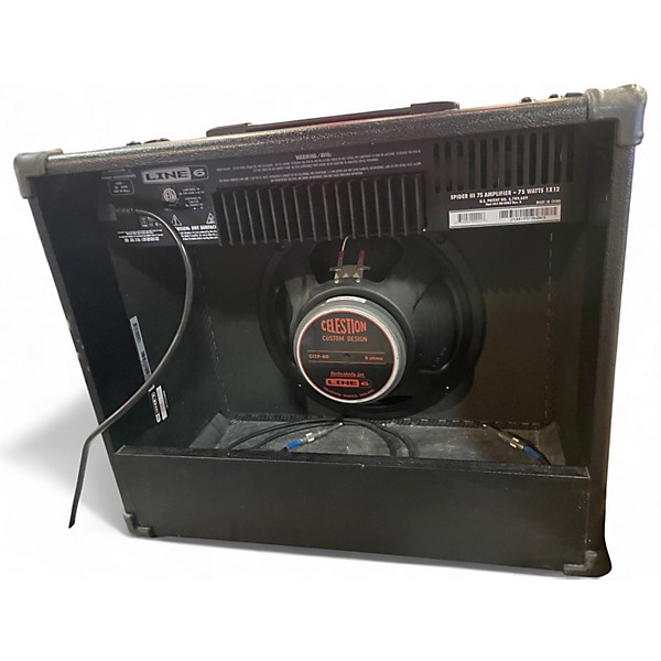 Used Line 6 Spider III 75 1x12 75W Guitar Combo Amp