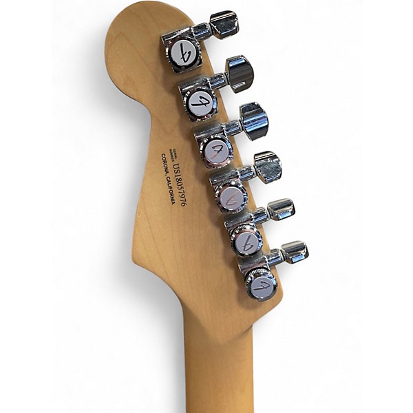 Used Fender American Elite Stratocaster Olympic Pearl Solid Body Electric Guitar