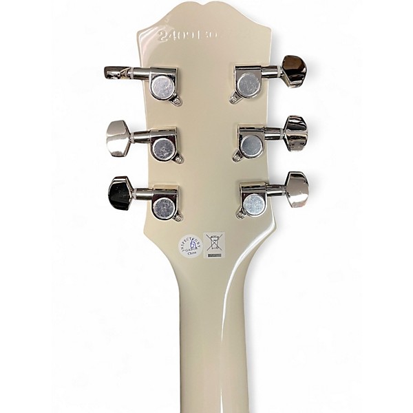 Used Epiphone BILLIE JOE ARMSTRONG LES PAUL JUNIOR Classic White Solid Body Electric Guitar