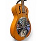 Used Dobro Hound Dog Round Neck Natural Resonator Guitar