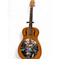 Used Dobro Hound Dog Round Neck Natural Resonator Guitar