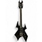 Used B.C. Rich Warbeast Trace Black w/Silver Trim Solid Body Electric Guitar thumbnail