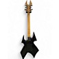 Used B.C. Rich Warbeast Trace Black w/Silver Trim Solid Body Electric Guitar