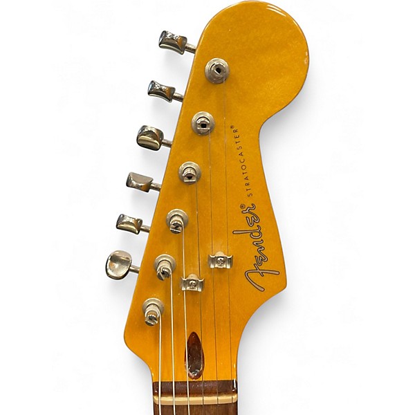 Used Fender Modern Player Stratocaster Silverburst Solid Body Electric Guitar