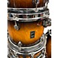 Used Mapex 5 Piece Black Panther Velvatone 2 Tone Sunburst Drum Kit