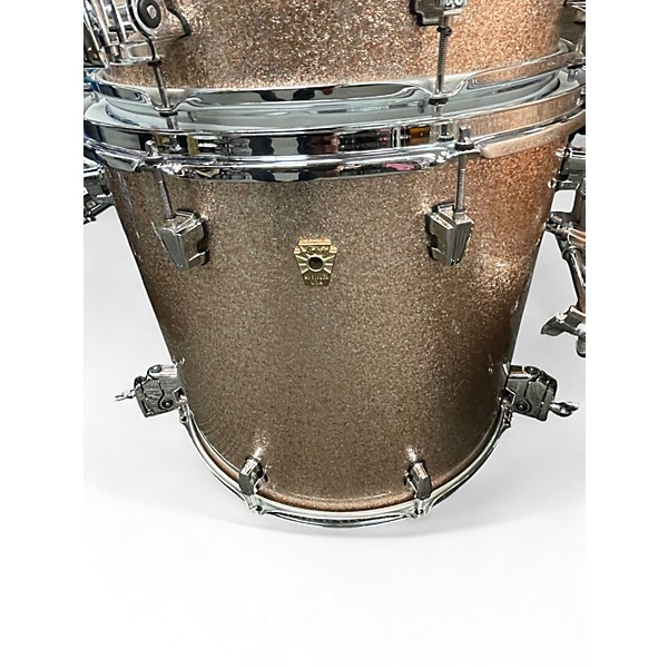 Used Ludwig 4 Piece Keystone CHAMPAGNE Drum Kit