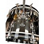 Used Slingerland 4 Piece Modern Solo Outfit Black Chrome Drum Kit