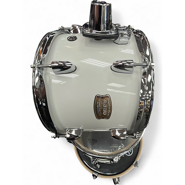 Used Yamaha 3 Piece Stage Custom Bop Kit Alpine White Drum Kit