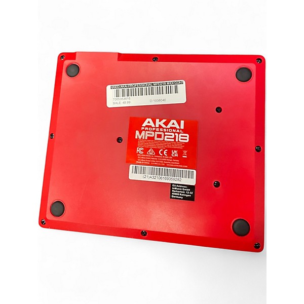 Used Akai Professional MPD218 MIDI Controller