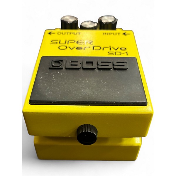 Used BOSS SD1 Super Overdrive Effect Pedal