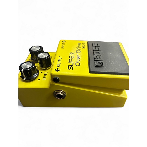 Used BOSS SD1 Super Overdrive Effect Pedal