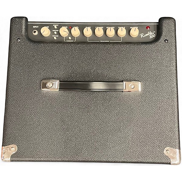 Used Fender Rumble 100 1x15 100W Bass Combo Amp