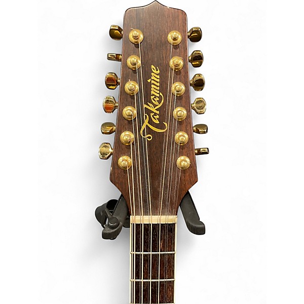Used Takamine FP-400S Natural 12 String Acoustic Electric Guitar