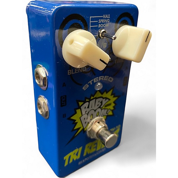 Used Biyang TRI REVERB Effect Pedal