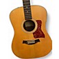Used Taylor 110E Natural Acoustic Electric Guitar