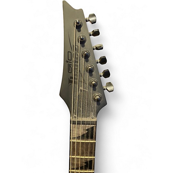 Used Ibanez GIO GRGR131EXBKF RG Flat Black Solid Body Electric Guitar