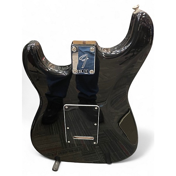 Used Fender Player Stratocaster Black Solid Body Electric Guitar