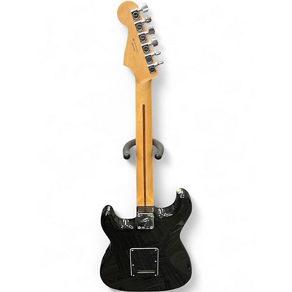 Used Fender Player Stratocaster Black Solid Body Electric Guitar
