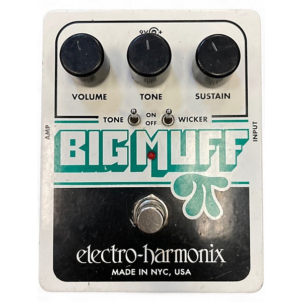 Used Electro-Harmonix Big Muff Tone Wicker Distortion Effect Pedal
