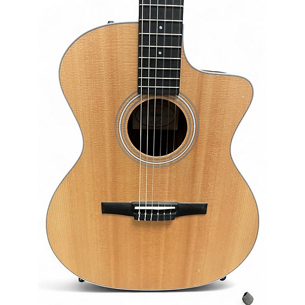 Used Taylor 214CEN Natural Classical Acoustic Electric Guitar