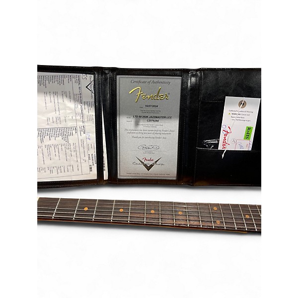 Used 2024 Fender LTD 59 250k Jazzmaster  2 Color Sunburst Solid Body Electric Guitar