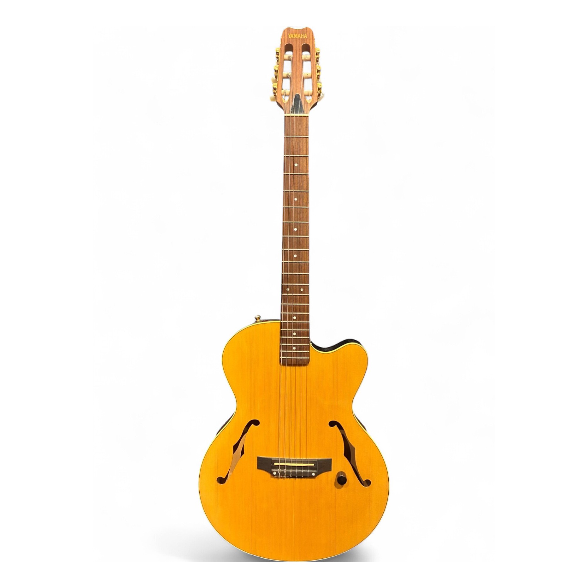 YAMAHA AEX 500 エレクトリックアコースティックギター Used Yamaha AEX500 Natural Classical Acoustic Electric Guitar