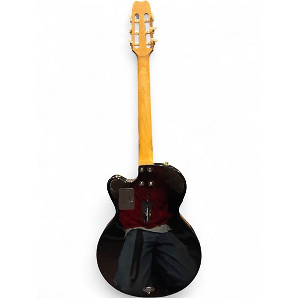 Used Yamaha AEX500 Natural Classical Acoustic Electric Guitar