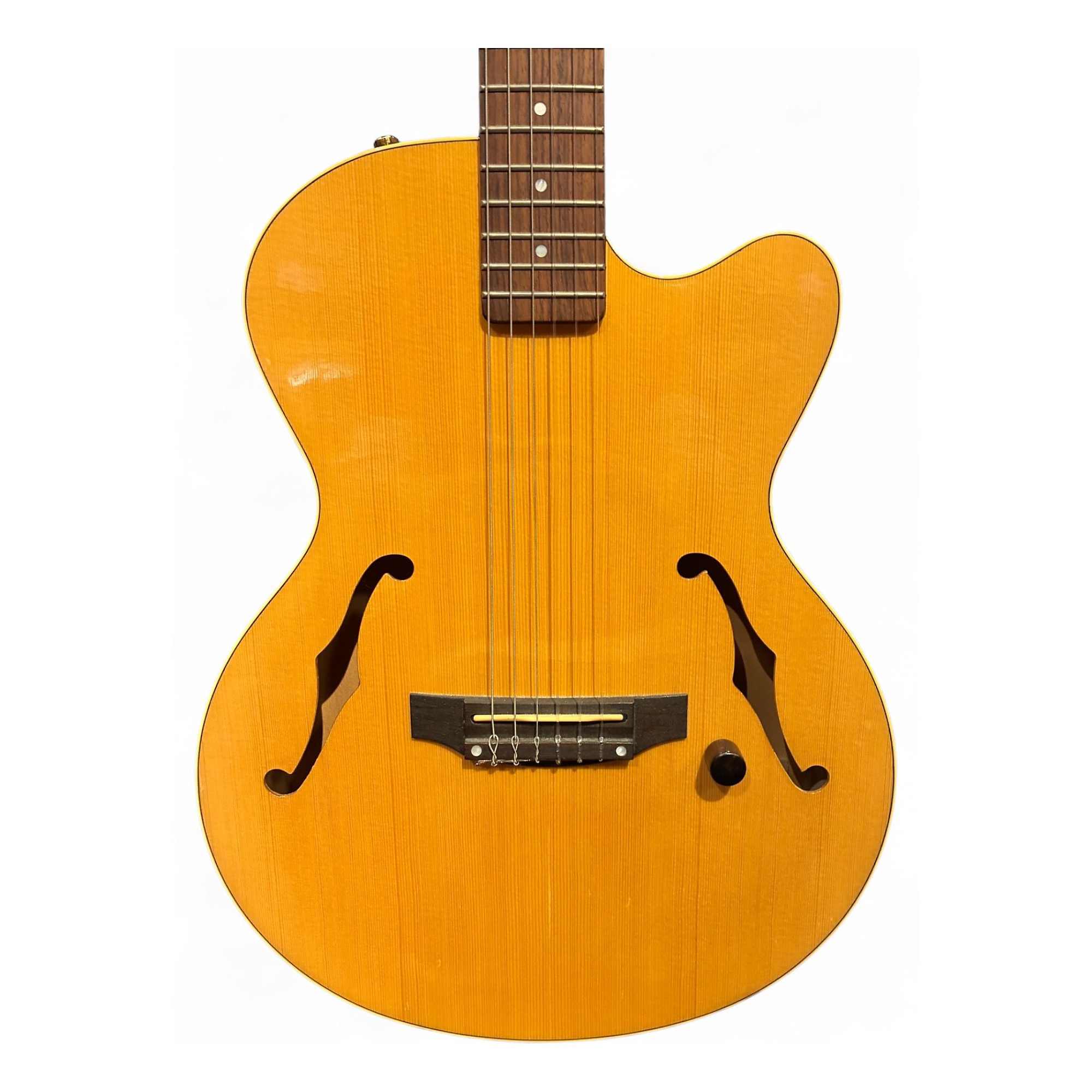 Used Yamaha AEX500 Natural Classical Acoustic Electric Guitar