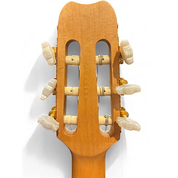 Used Yamaha AEX500 Natural Classical Acoustic Electric Guitar