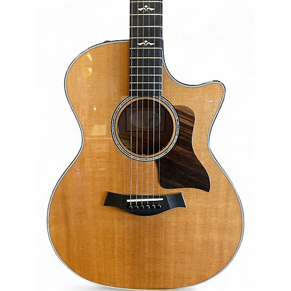 Used 2015 Taylor 614CE V-Class Natural Acoustic Guitar