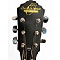 Used Washburn OR6CE-B Biscuit Resonator Satin Black Acoustic Electric Guitar