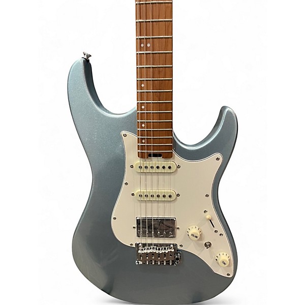 Used Donner DTS-550 Blue Solid Body Electric Guitar