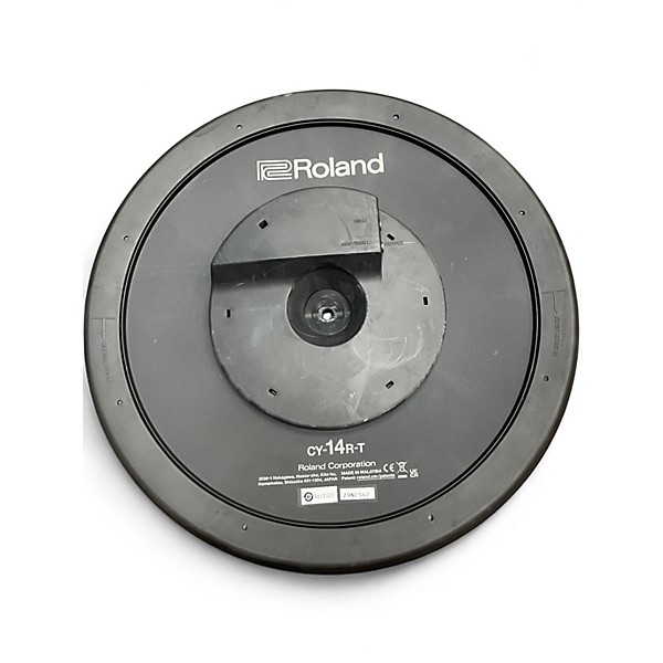 Used Roland CY-14 RIDE CRASH Electric Cymbal