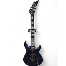 Vintage 1990s Carvin DC200 Blue Solid Body Electric Guitar