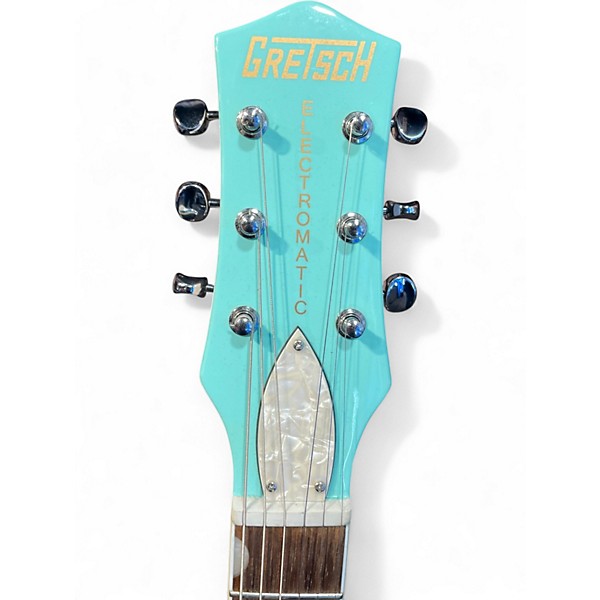 Used Gretsch Guitars G5237 Electromatic Double Jet FT Surf Green Solid Body Electric Guitar