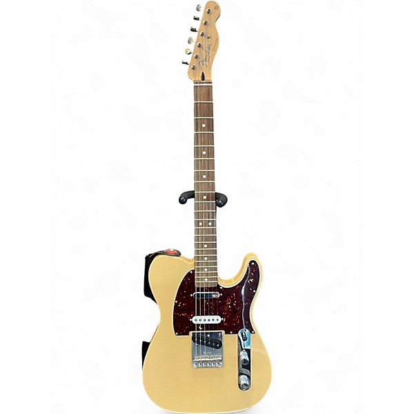 Used Fender Deluxe Nashville Telecaster Cream Solid Body Electric Guitar