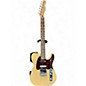Used Fender Deluxe Nashville Telecaster Cream Solid Body Electric Guitar