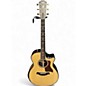 Used Taylor 814CE Natural Acoustic Electric Guitar thumbnail