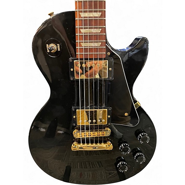 Used Gibson Les Paul Studio Black Solid Body Electric Guitar